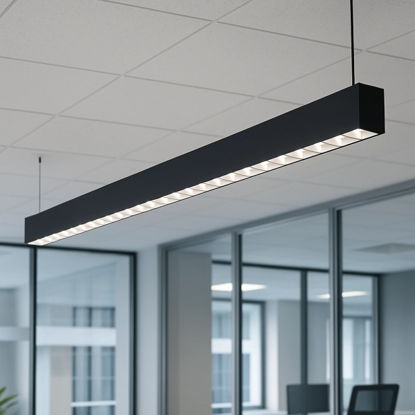 LED Office Leuchte mit Raster 120cm