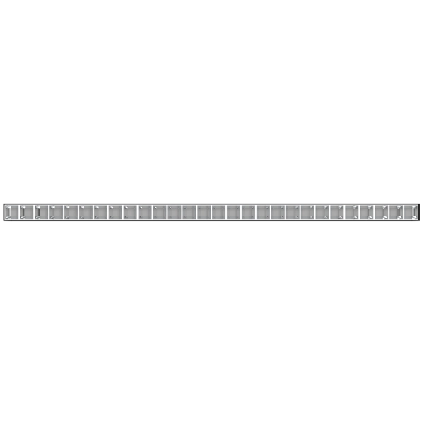 LED Office Leuchte mit Raster 120cm