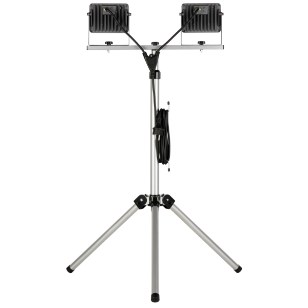 LED Arbeitsleuchte FLARE auf Stativ, 2x20W