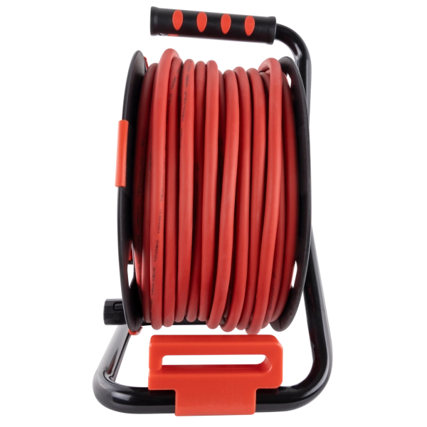 Kabeltrommel, Kunststoff, 4-fach, IP44, 40m