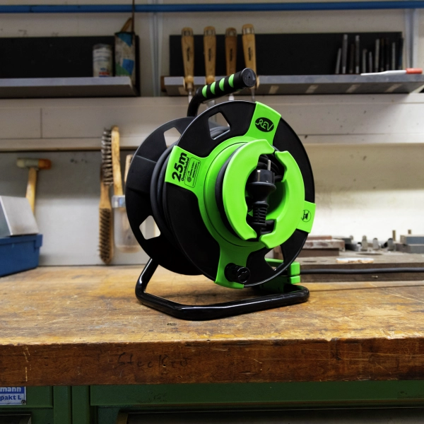 Gerätetrommel, Kunststoff, IP44, 25m