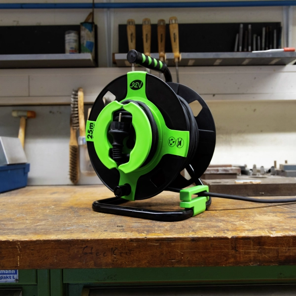 Gerätetrommel, Kunststoff, IP44, 25m