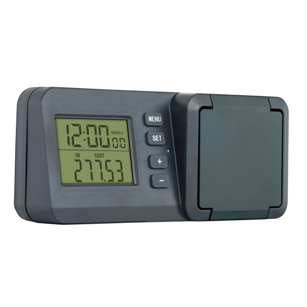 Energiekostenmessgerät LCD-Display IP44