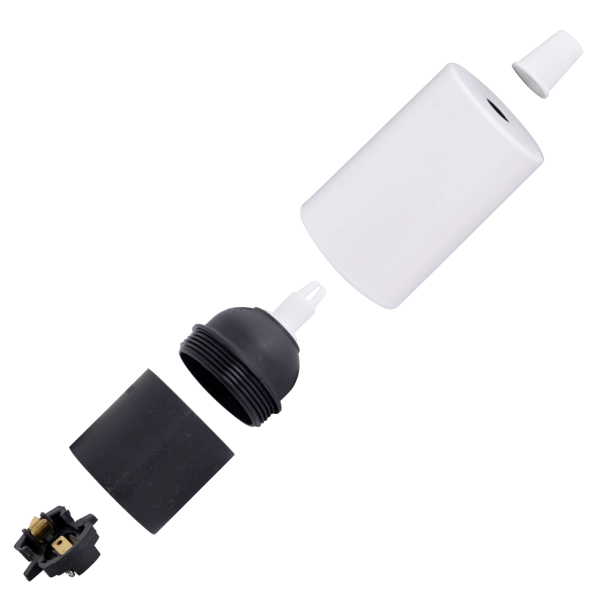 Leuchtenfassung Design Metall E27