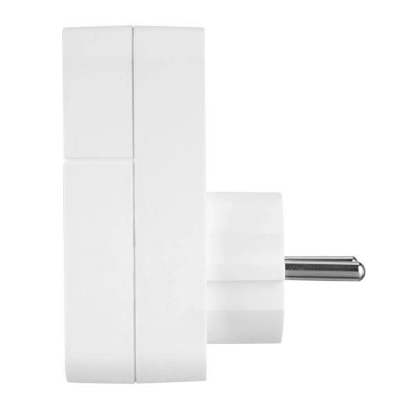 Steckdosen-Adapter 1fach mit Schalter und Combini-Stecksystem