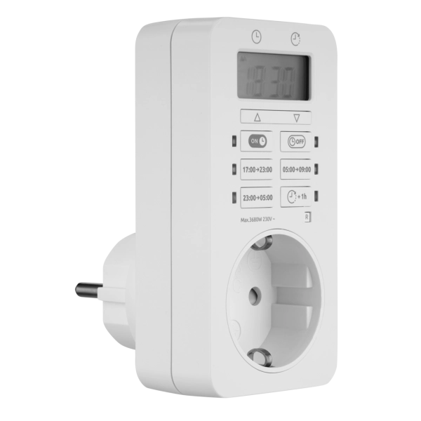 Zeitschaltuhr digital Easy+ als Zwischenstecker