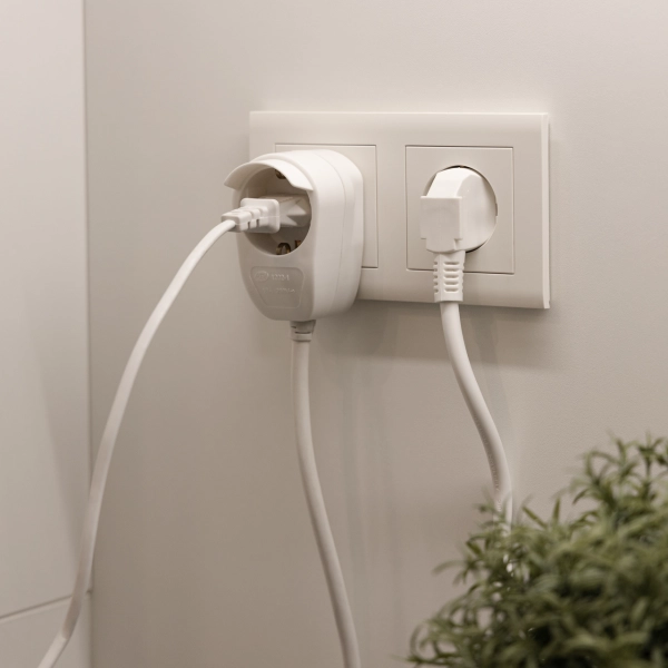 Steckdosenleiste Powersplit, 3+1-fach, 2m