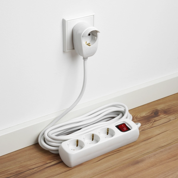 Steckdosenleiste Powersplit, 3+1-fach, 5m