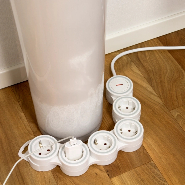 Steckdosenleiste Supraflex, Schalter, 5-fach, 1,4m