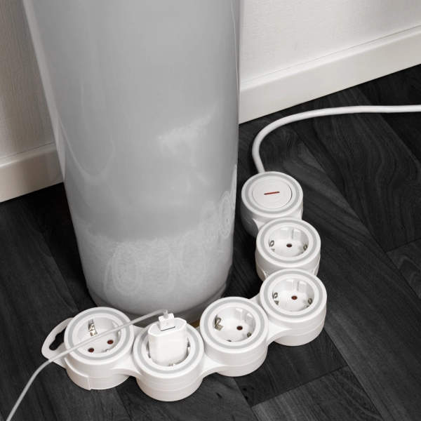 Steckdosenleiste Supraflex, Schalter, 5-fach, 1,4m