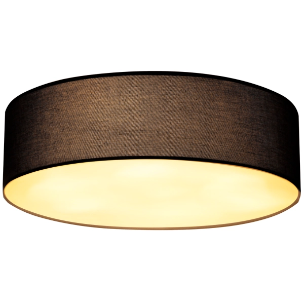 Deckenleuchte Vintage rund 50cm schwarz