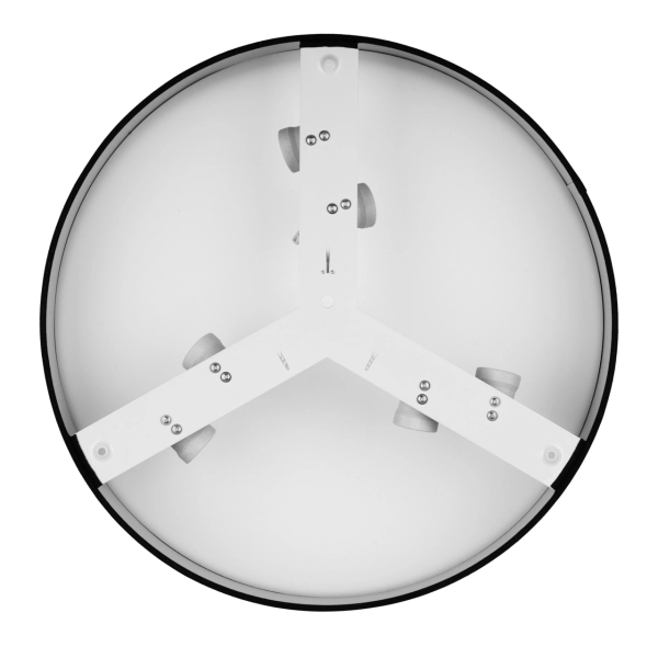 Deckenleuchte Vintage rund 50cm schwarz