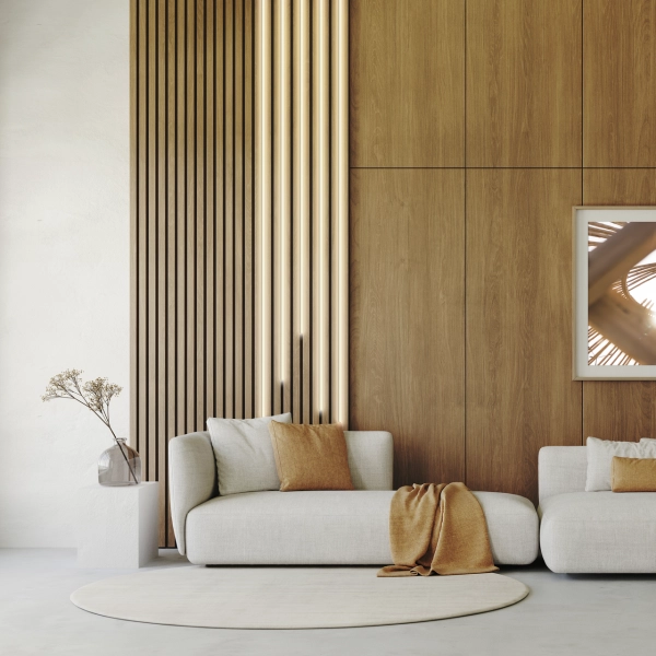 LED Beleuchtung für Akustikpaneele 14mm weiß 3m