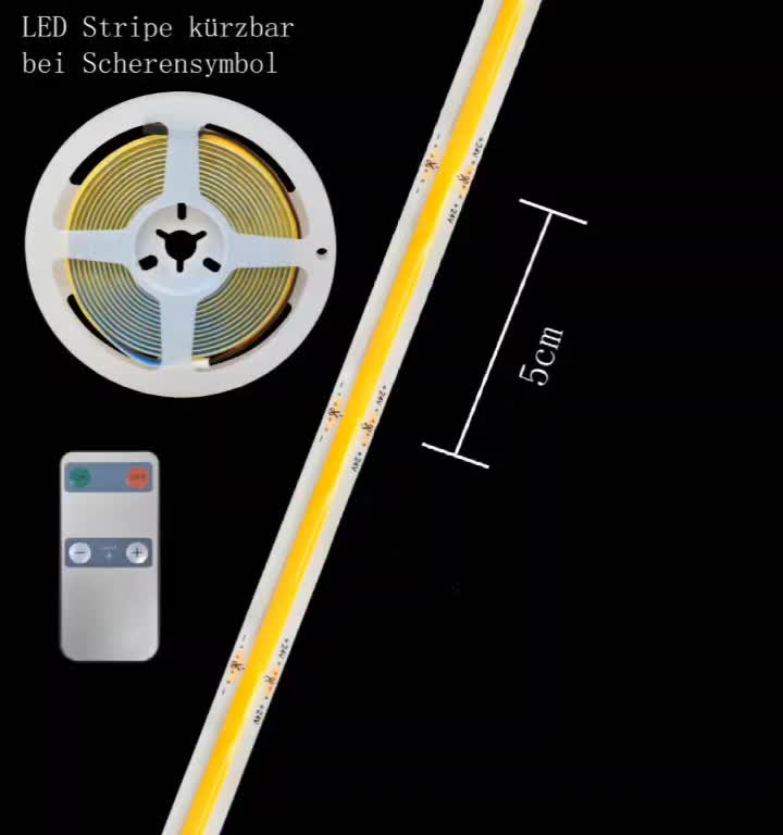 LED Beleuchtung für Akustikpaneele 14mm weiß 3m