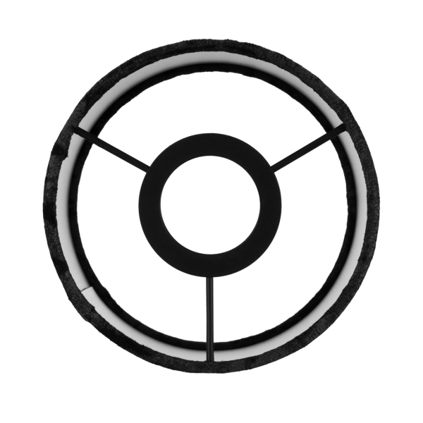 Lampenschirm Vintage schwarz Ø14cm