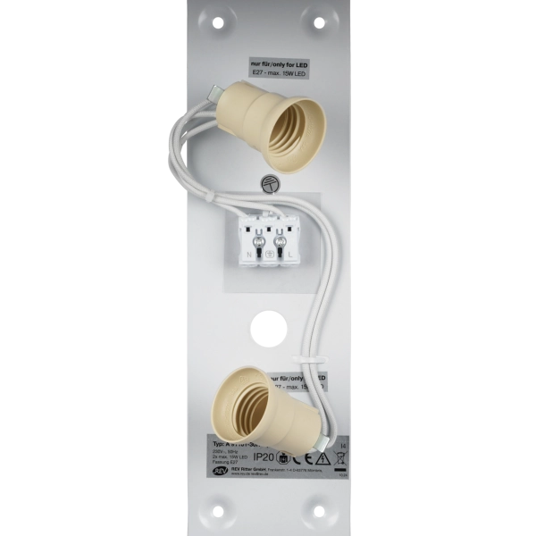 LED Deckenleuchte VINTAGE rund, 30cm