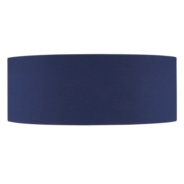Deckenleuchte Stoff rund 30cm Blau