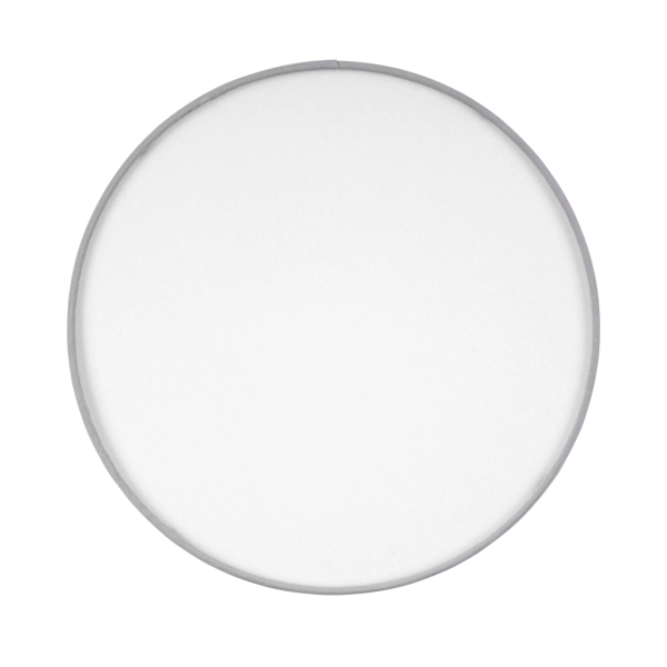 Deckenleuchte Stoff rund 30cm Grau