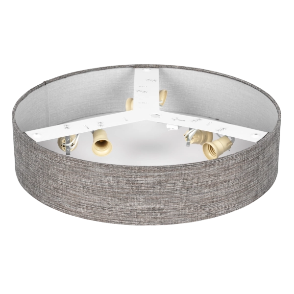 LED Deckenleuchte VINTAGE rund, 50cm