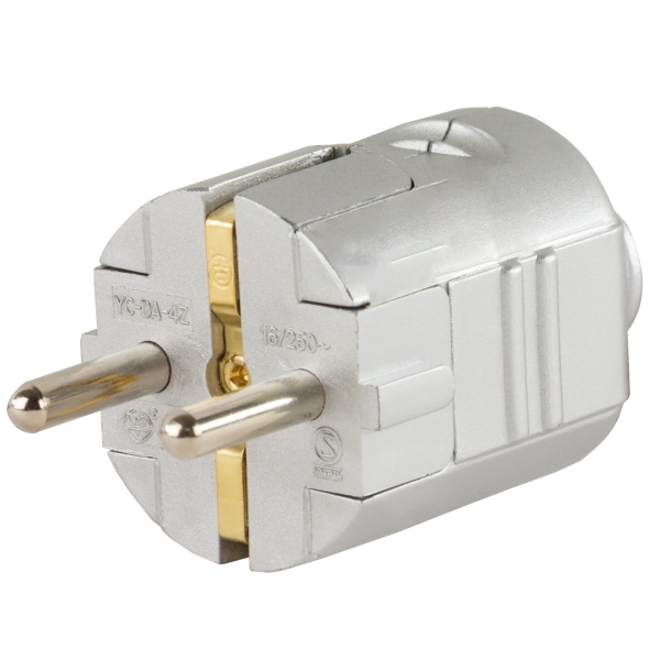 Schutzkontakt-Stecker, Kunststoff