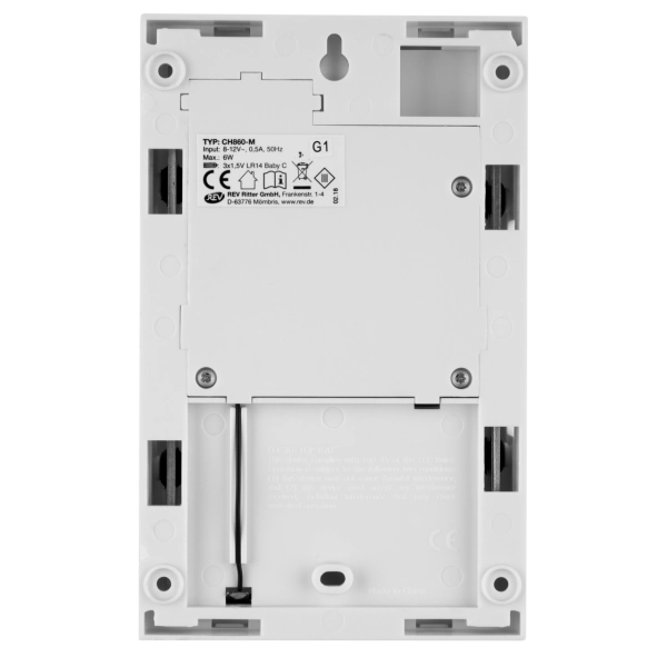 Gong, elektromechanisch, 2-Klang