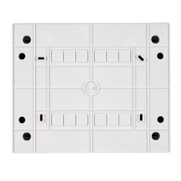Kleinverteiler mit Tür, 1-reihig, Aufputz