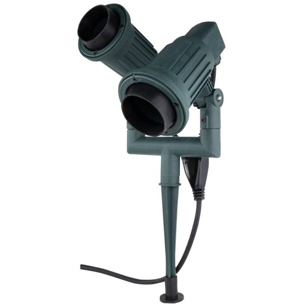 Garten-Spot mit Erdspieß, 2-fach, 1,4m