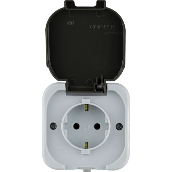 AquaTop, Steckdose, Aufputz