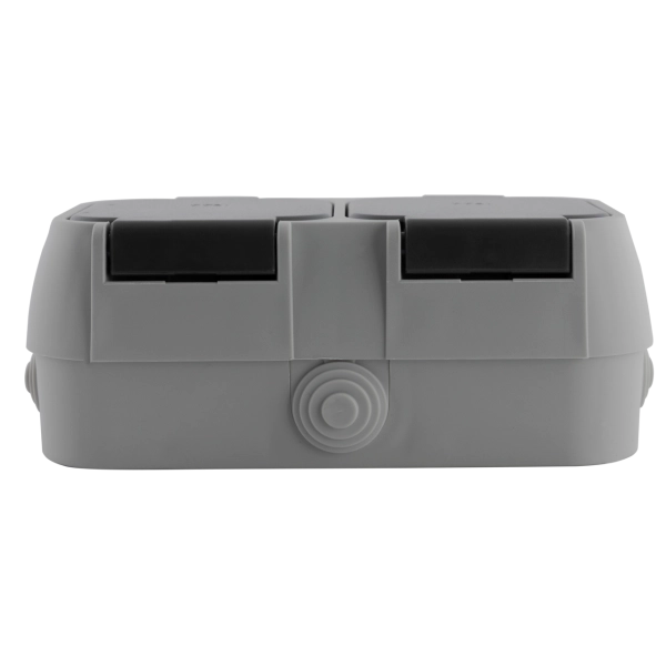 Standard AP, Steckdose 2-fach, Aufputz