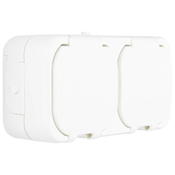 AquaTop, Steckdose 2-fach, Aufputz