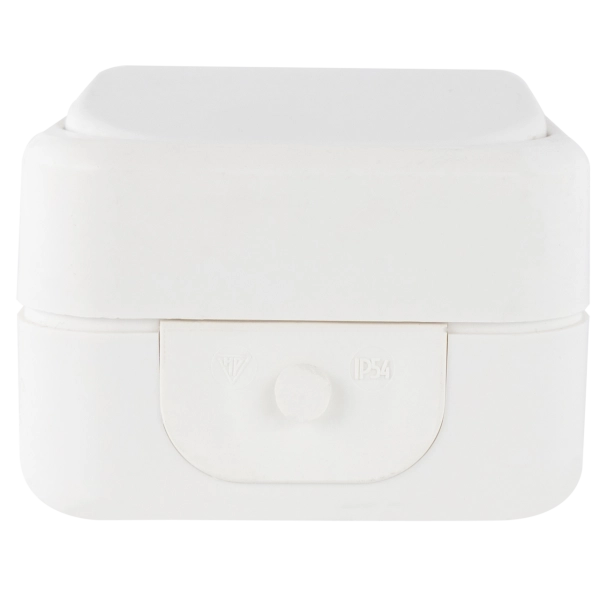 AquaTop, Aus-/Wechselschalter + Steckdose, Aufputz