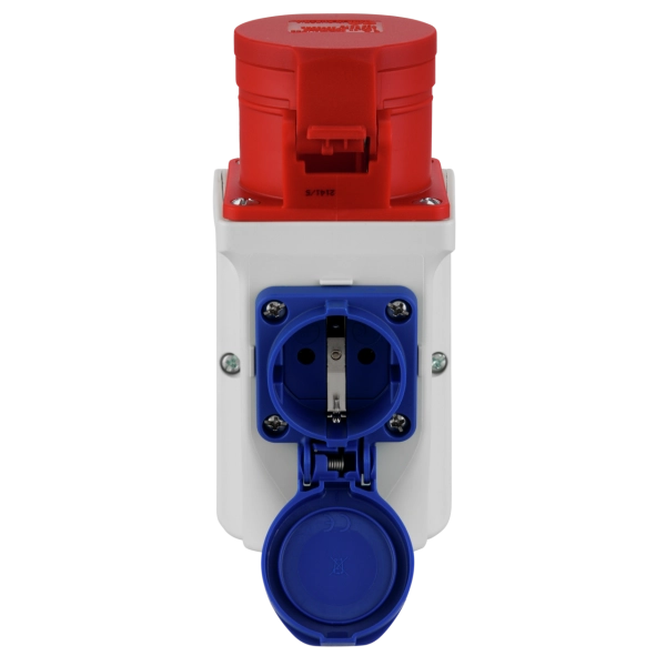 CEE-Kombi-Wandsteckdose, 16A