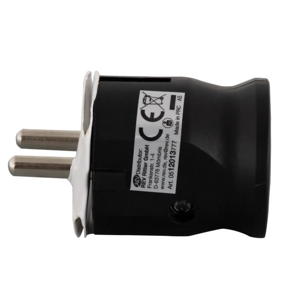 Schutzkontakt-Stecker, Kunststoff