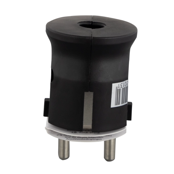 Schutzkontakt-Stecker, Kunststoff