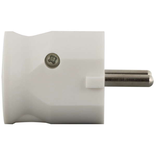 Schutzkontakt-Winkelstecker, Kunststoff