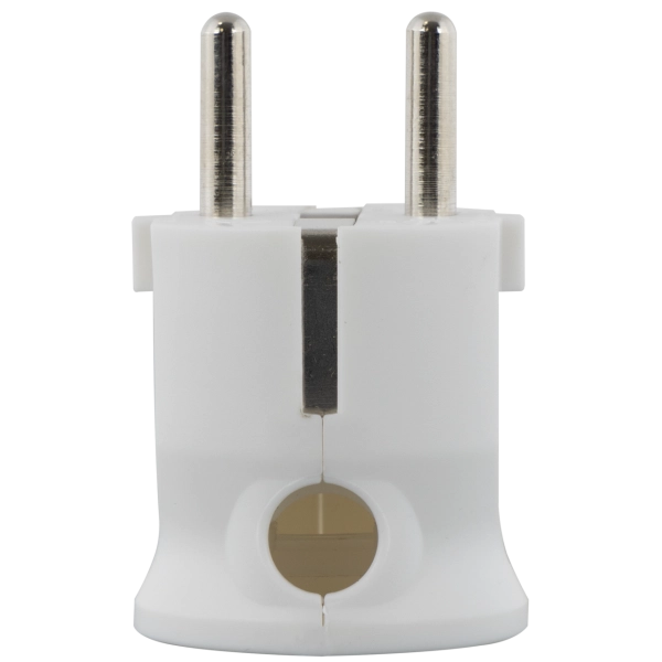 Schutzkontakt-Winkelstecker, Kunststoff