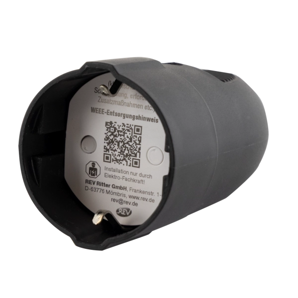 Schutzkontakt-Kupplung, Kunststoff